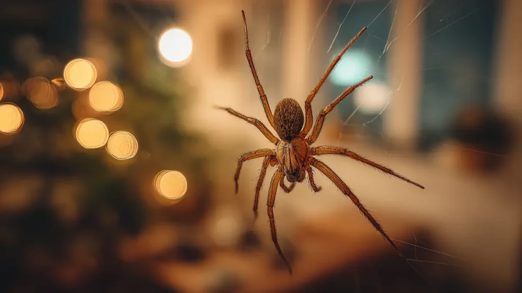 Pourquoi les araignées entrent-elles en automne ?
